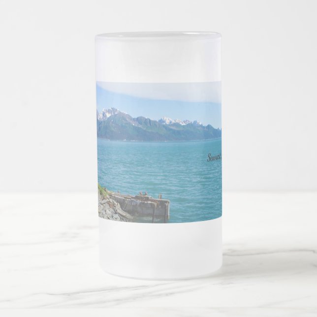 Resurrection Bay Frosted Mug (Center)
