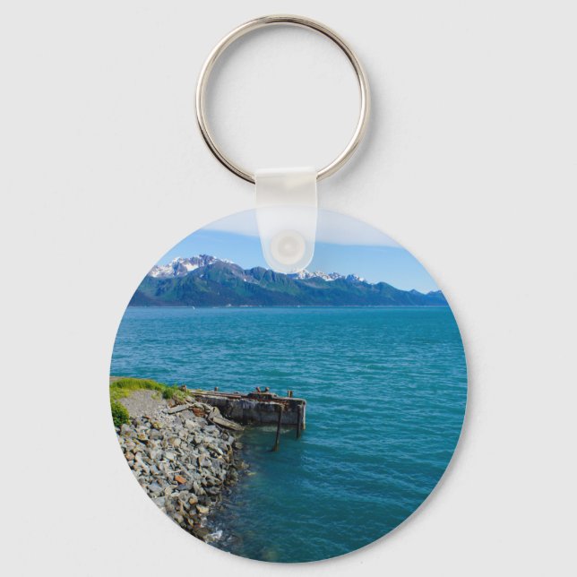 Resurrection Bay Keychain (Front)