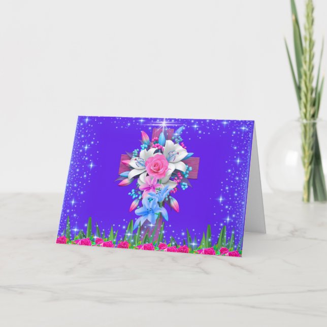 Resurrection Blessings Card (Front)