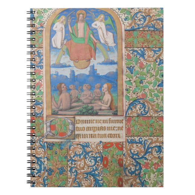 Resurrection Easter Medieval Manuscript Notebook (Front)