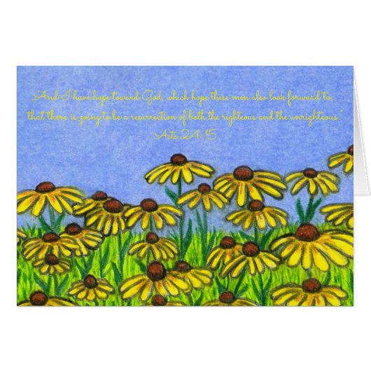 Resurrection Hope Scripture Cards (Front Horizontal)