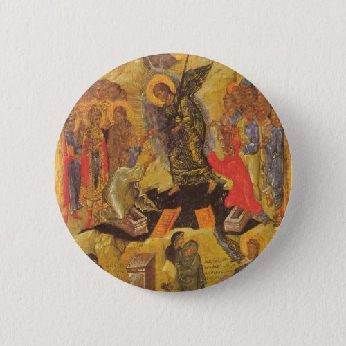 Resurrection Icon Pinback Button