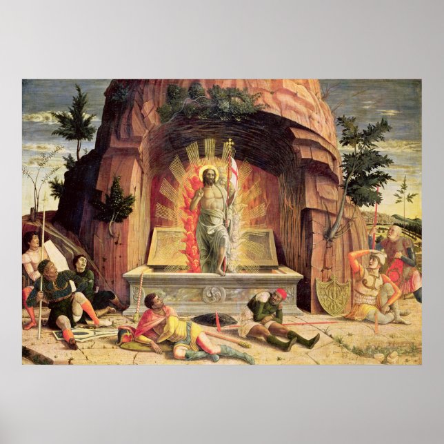 Resurrection (Mantegna, Tours) Poster (Front)