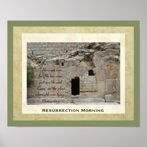 Resurrection Morning Poster