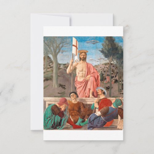 Resurrection Of Christ By Piero della Francesca Save The Date