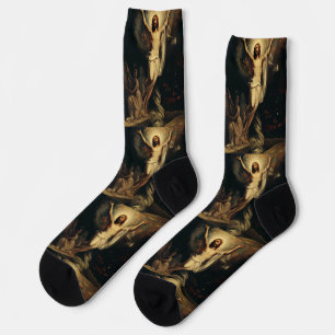 Resurrection of Christ by Robert Wilhelm Ekman  Socks