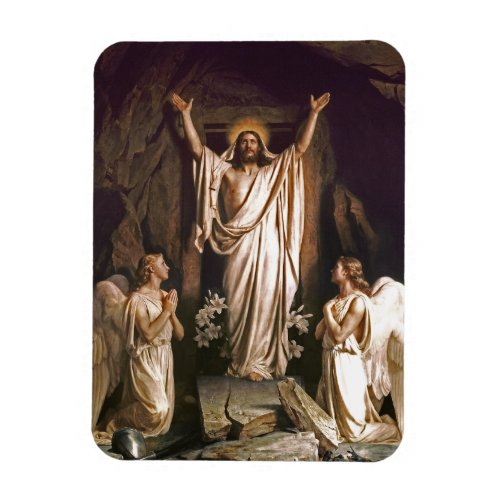 Resurrection of Christ Fine Art Easter Gift  Magnet