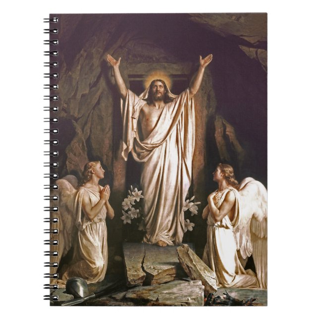 Resurrection of Christ. Fine Art Gift Notebook (Front)