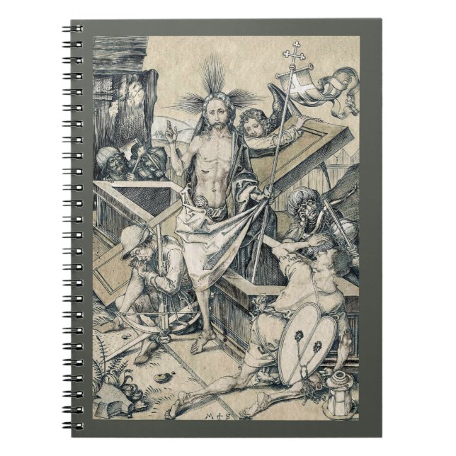 Resurrection of Christ Jesus Notebook (Front)