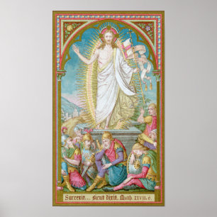 Resurrection of Christ Jesus (SAU 041) Poster