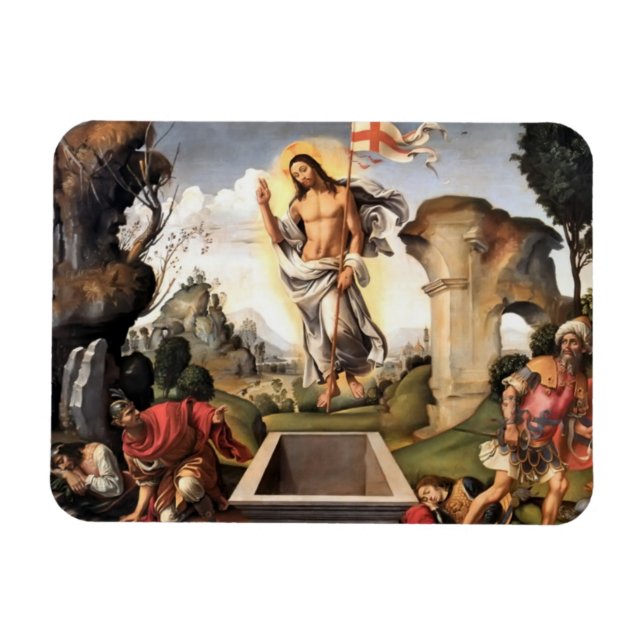 Resurrection of Christ Magnet (Horizontal)