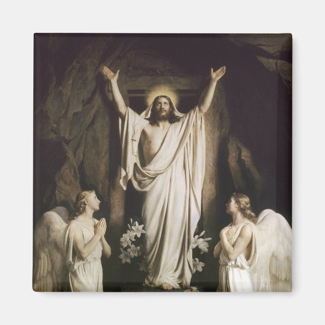 Resurrection of Christ Magnet (Front)