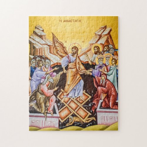 Resurrection of Christ Orthodox Icon Jigsaw Puzzle