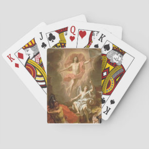 Resurrection Of Christ Poker Cards