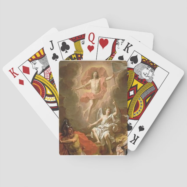 Resurrection Of Christ Poker Cards (Back)