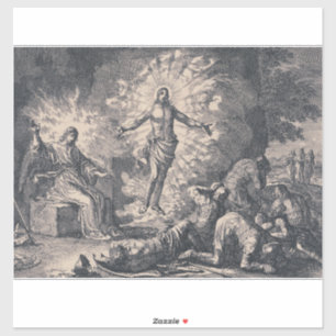 Resurrection of Jesus Christ by Jan Luyken Sticker