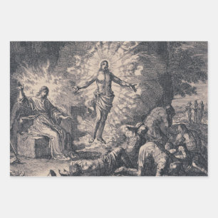 Resurrection of Jesus Christ by Jan Luyken Wrapping Paper Sheets