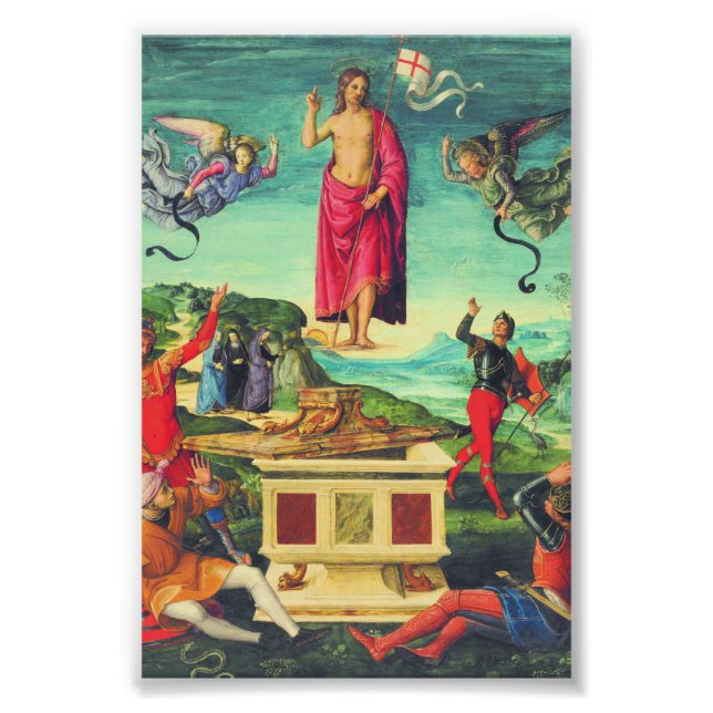 Resurrection of Jesus Christ by Raphael Photo Print (Front)