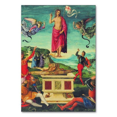 Resurrection of Jesus Christ by Raphael Table Number