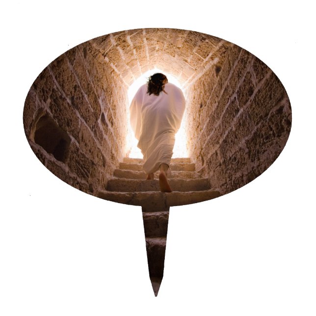 Resurrection of Jesus Christ Cake Topper (Front)