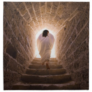 Resurrection of Jesus Christ Cloth Napkin