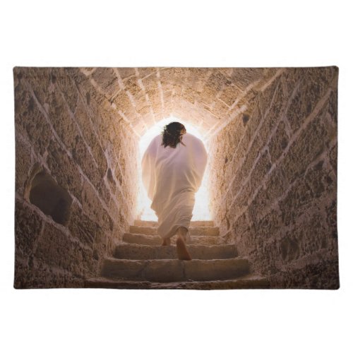 Resurrection of Jesus Christ Cloth Placemat