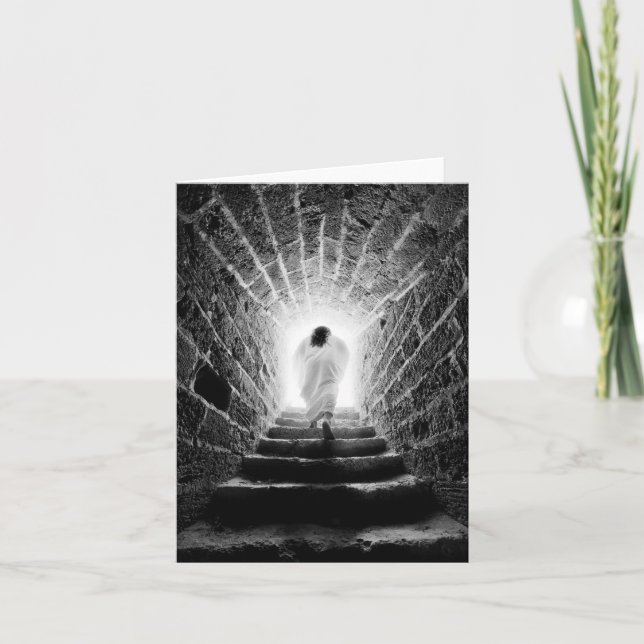 Resurrection of Jesus Christ Holiday Card (Front)
