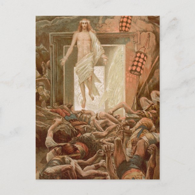 Resurrection of Jesus Christ Postcard (Front)