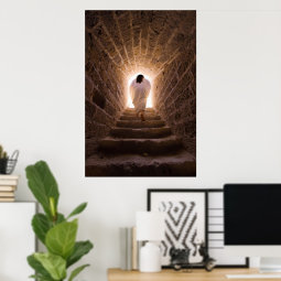 Resurrection of Jesus Christ poster/print Poster | Zazzle