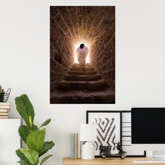 Resurrection of Jesus Christ print/poster Poster | Zazzle