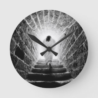 Resurrection of Jesus Christ Round Clock