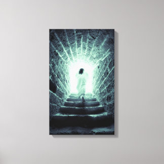 Resurrection of Jesus Christ wrapped canvas print