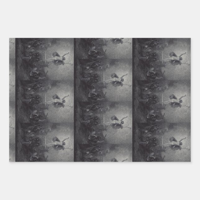 Resurrection of Jesus Christ Wrapping Paper Sheets (Front)