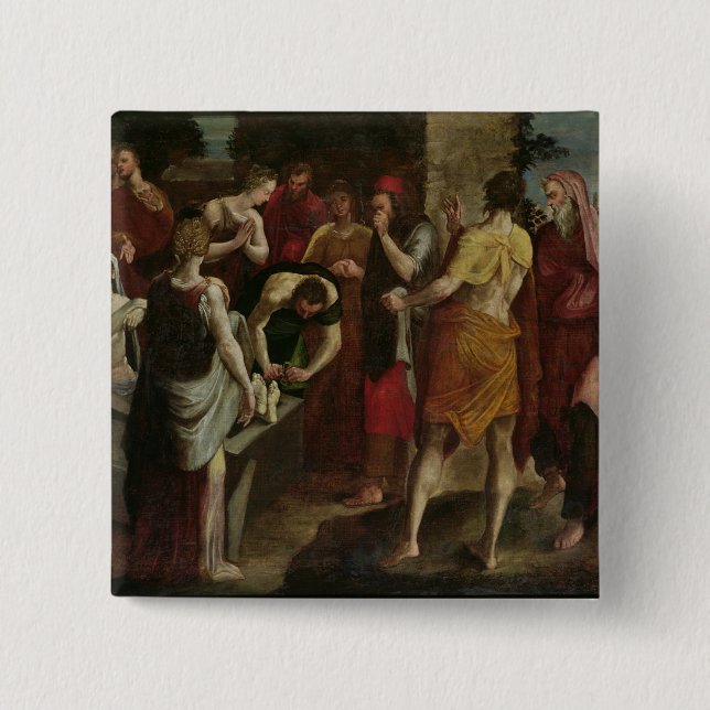 Resurrection of Lazarus 2 Pinback Button (Front)