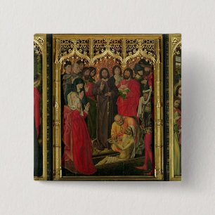 Resurrection of Lazarus Triptych; The Raising of L Button