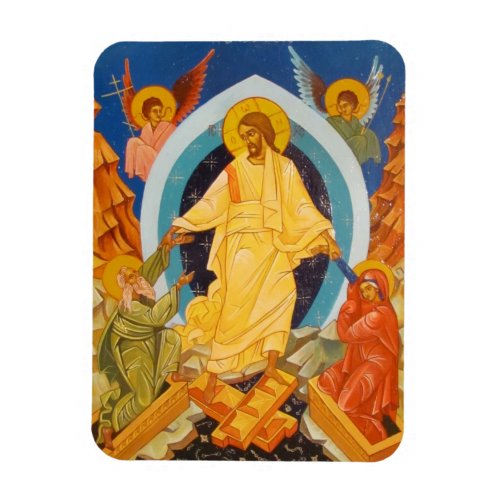 Resurrection orthodox  icon magnet
