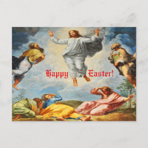 Resurrection scene in Vatican, Rome Holiday Postcard