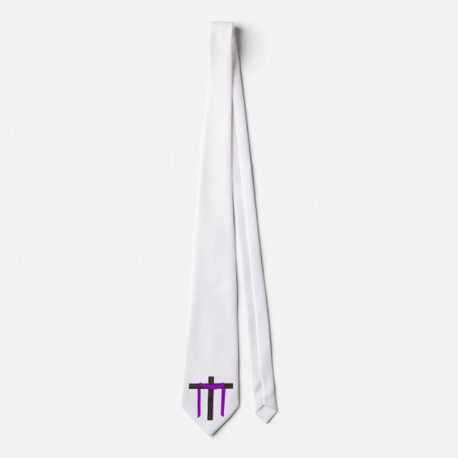 Resurrection Tie (white) (Front)