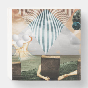 Resurrection Wooden Box Sign