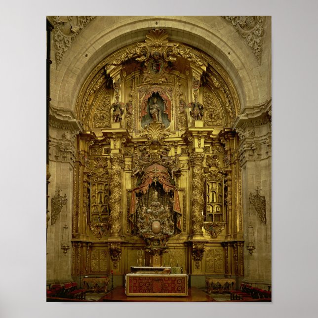 Retable of the Sacrament Chapel Poster (Front)
