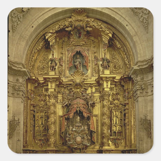 Retable of the Sacrament Chapel Square Sticker (Front)