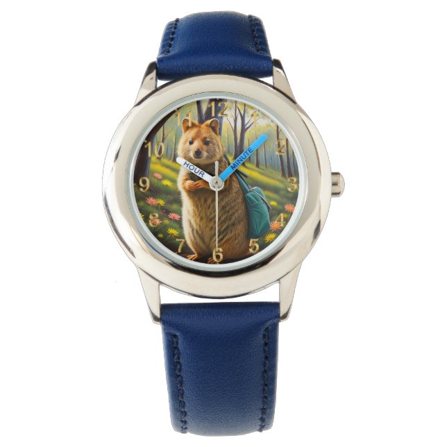 Retail Adventures: Mama Quokka Goes Shopping Watch (Front)