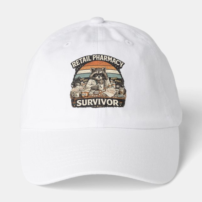 Retail Pharmacist Survivor Hat (Front)