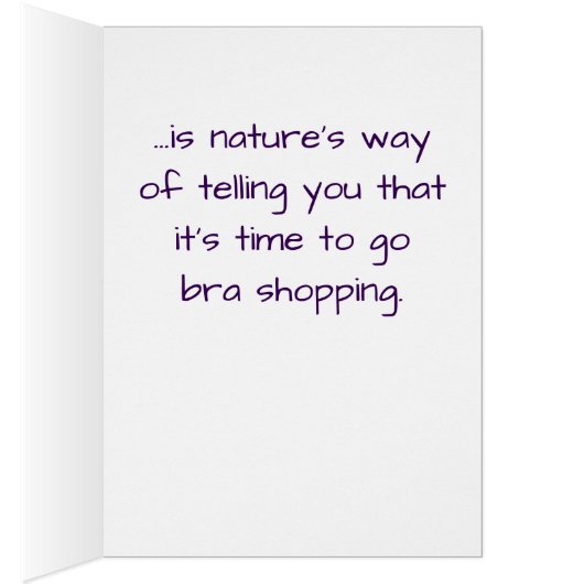 Retail Therapy Time To Go Bra Shopping (Inside (Right))