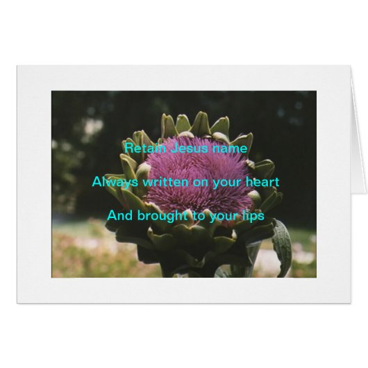 Retain Jesus Name Cards (Front Horizontal)