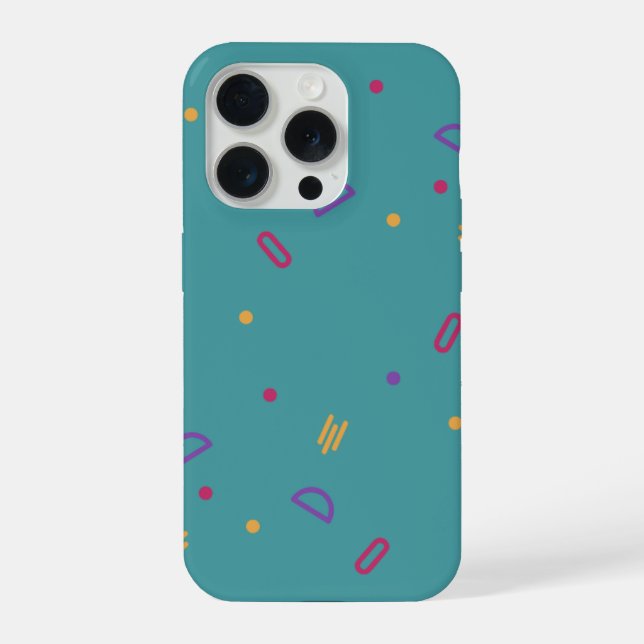 Reteo geomatric pattern iphone case. case (Back)