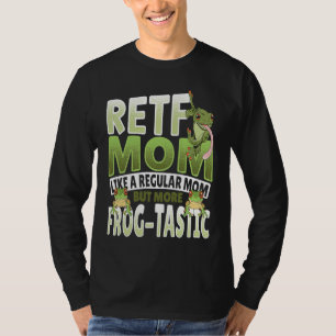 RETF Mom Red Eyed Tree Frog Mama T-Shirt