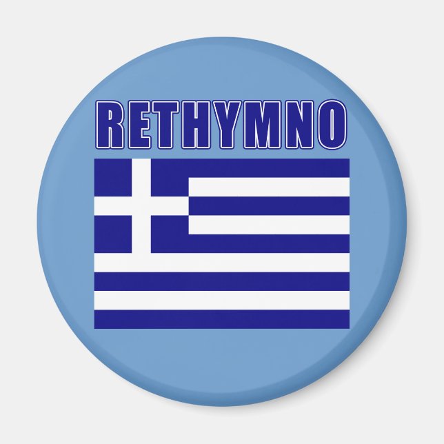 RETHYMNO Greece Tshirts, Gifts Magnet (Front)