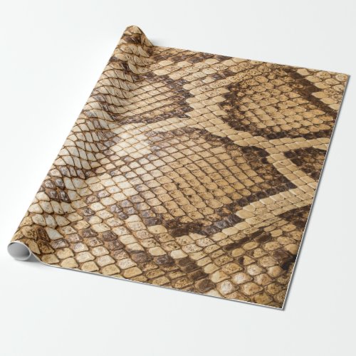 Reticulated python skinpythonskinsnakereticulat wrapping paper