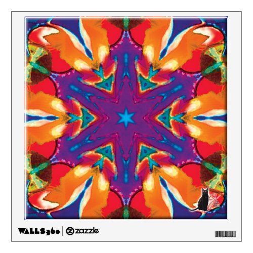 Reticule Kaleidoscope Wall Sticker